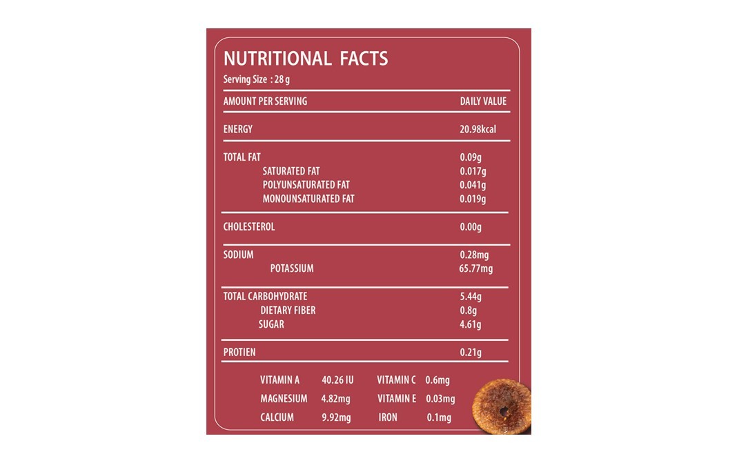 Nuts Over U Dry Figs (Anjeer)    Pack  1 kilogram